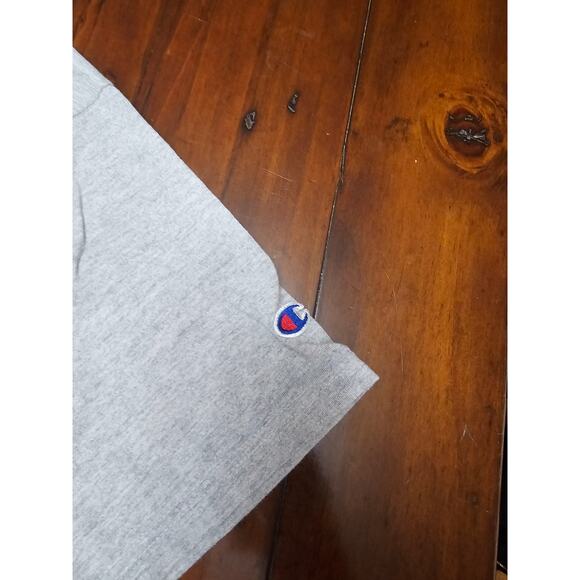 VINTAGE 90S NYU CHAMPION T SHIRT XXL - Picture 4 of 7